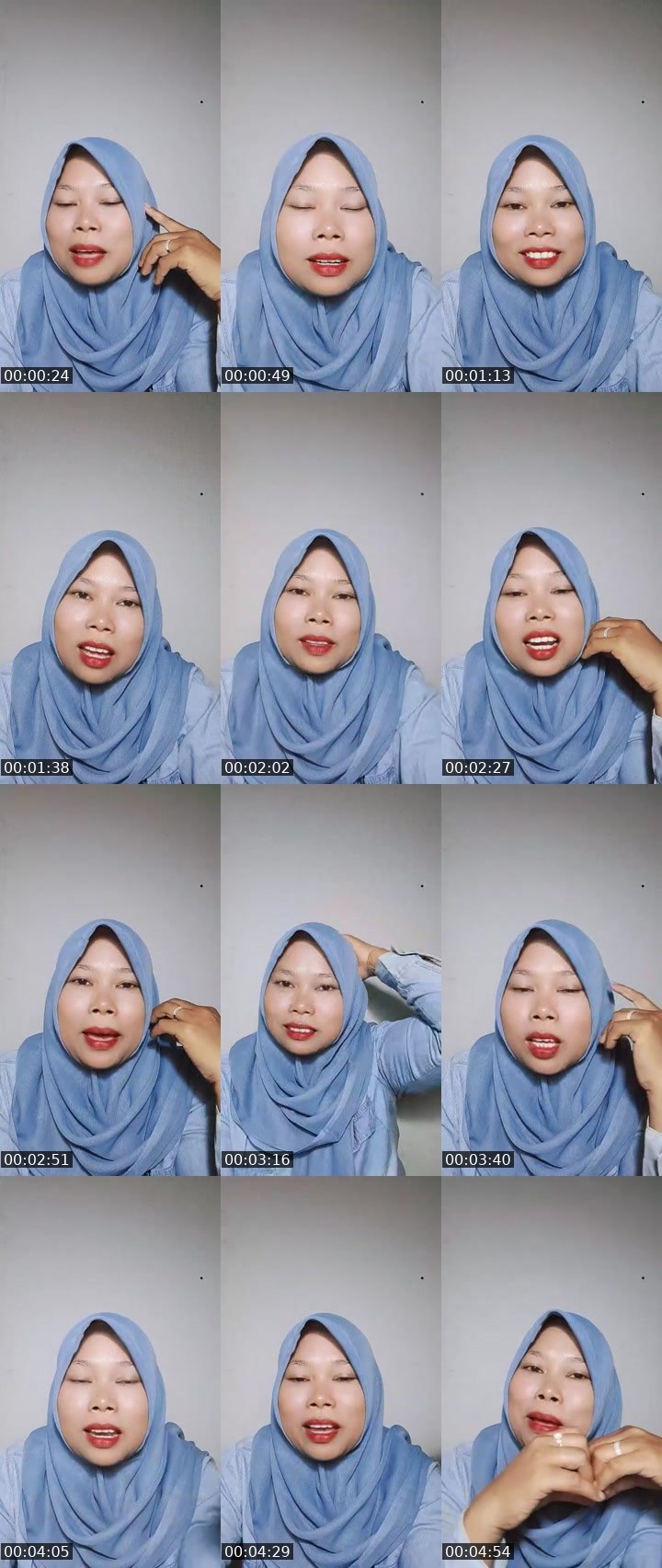 Contact-sheet preview of pk10/ 19.15💠Bunda Heniᴺᴱˣᴬ's MICO Live recording