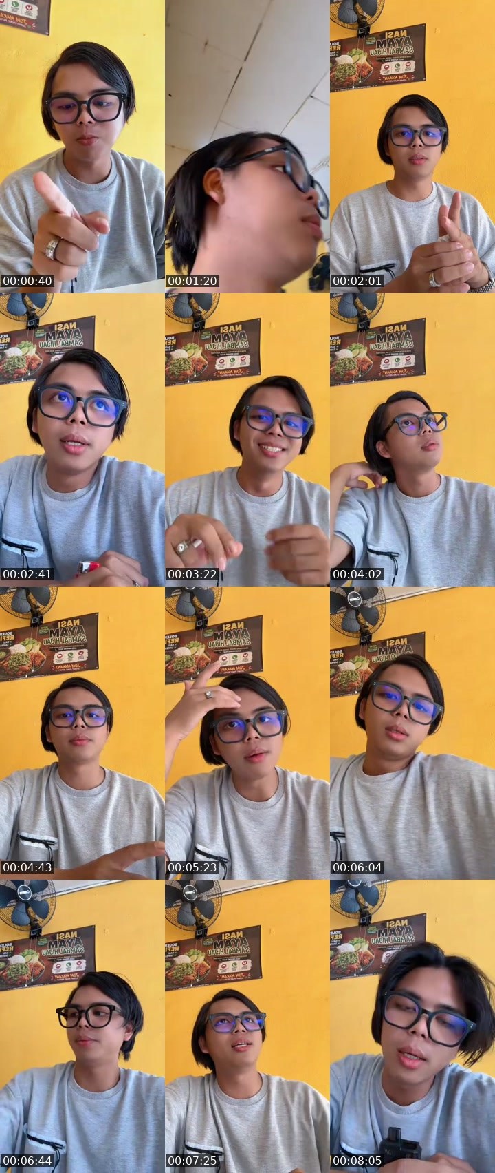 Contact-sheet preview of LYDIA RAIN's MICO Live recording