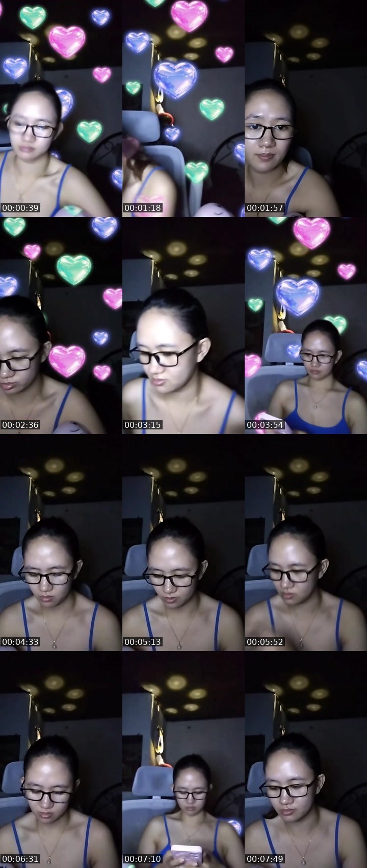 Contact-sheet preview of 🌠Leila♡.𝐍𝐎𝐕𝐀🌙's MICO Live recording