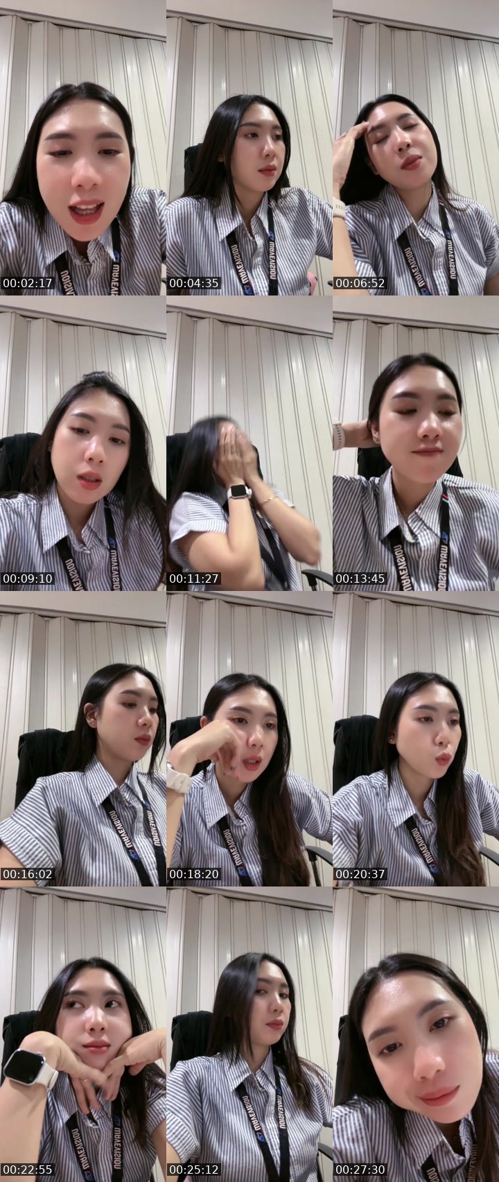 Contact-sheet preview of ᴺᵉʷ Nancy 🍑ᴺᵒᶻᵃ's MICO Live recording