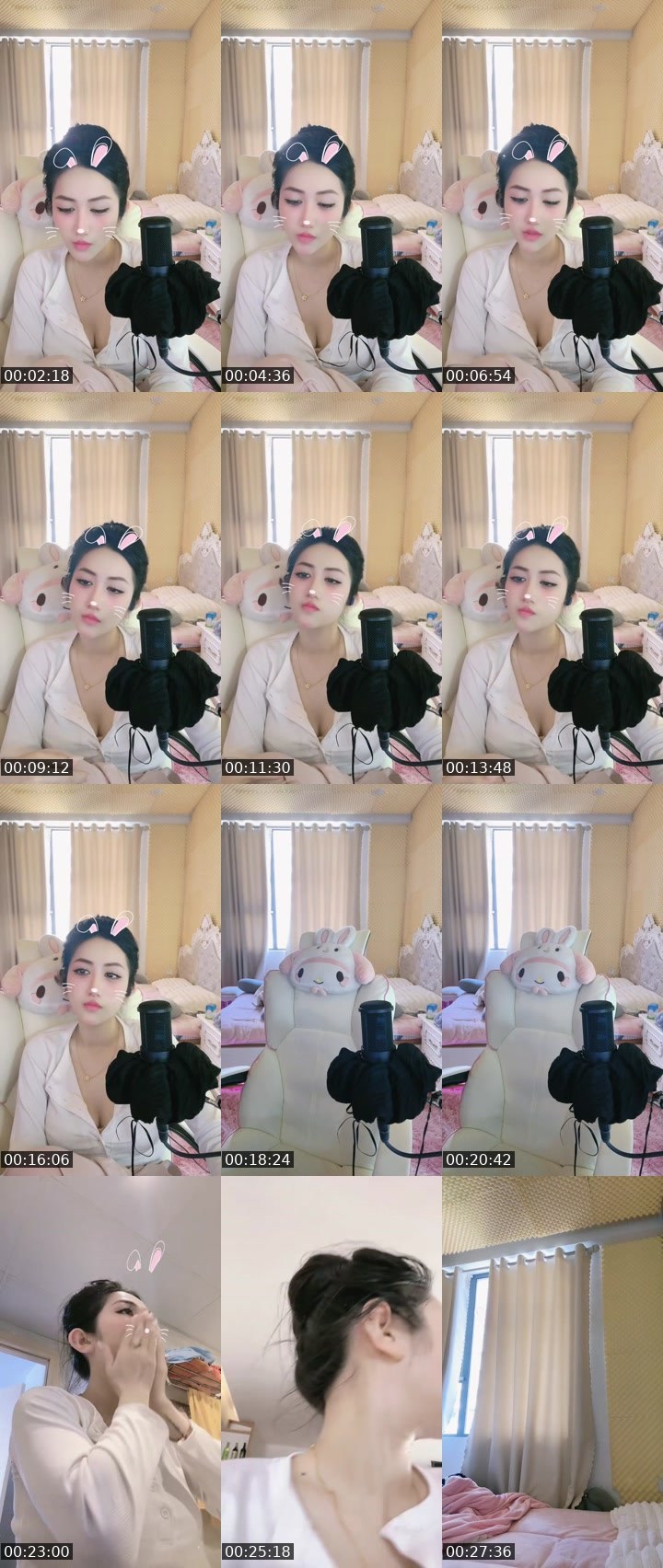Contact-sheet preview of 🥃ĐanBaby👸🖤 -29k's MICO Live recording