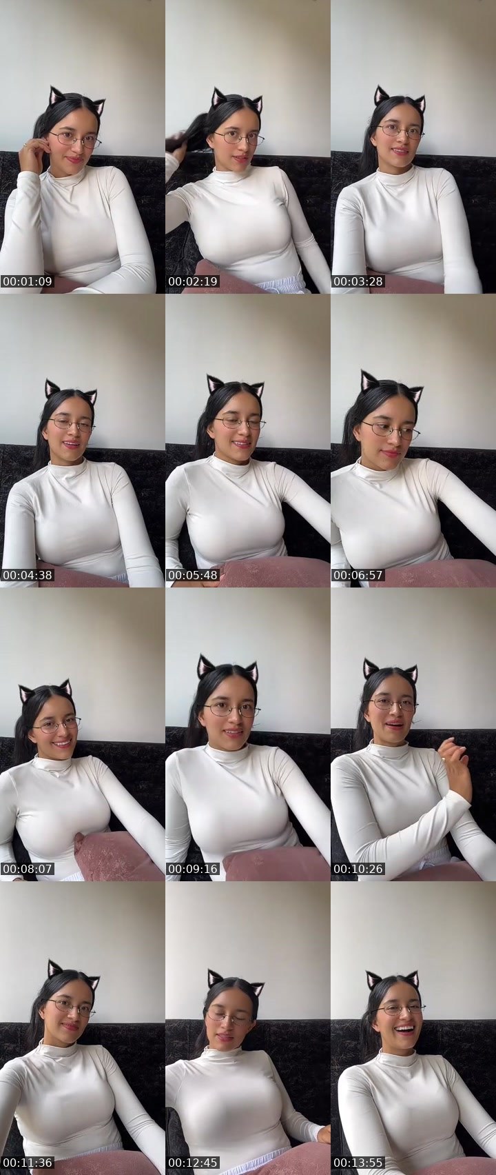 Contact-sheet preview of Zoe's MICO Live recording