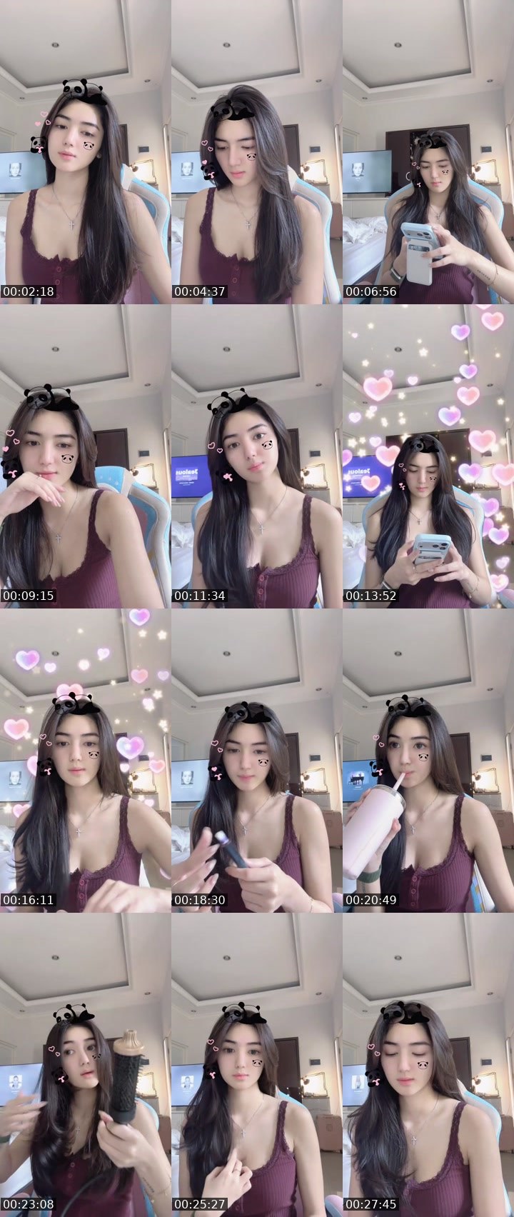 Contact-sheet preview of ᵛᴸ🥀HanaDulSet's MICO Live recording