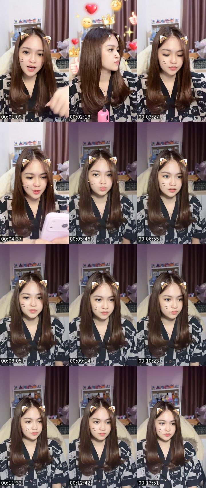 Contact-sheet preview of Hailyy 𝑓𝑖𝑧𝑧's MICO Live recording