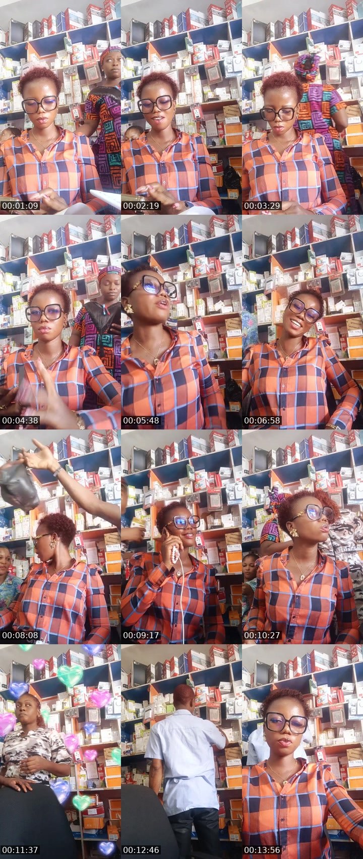 Contact-sheet preview of 130k🦅𓄂MEIRA♡𓆪 🏠's MICO Live recording