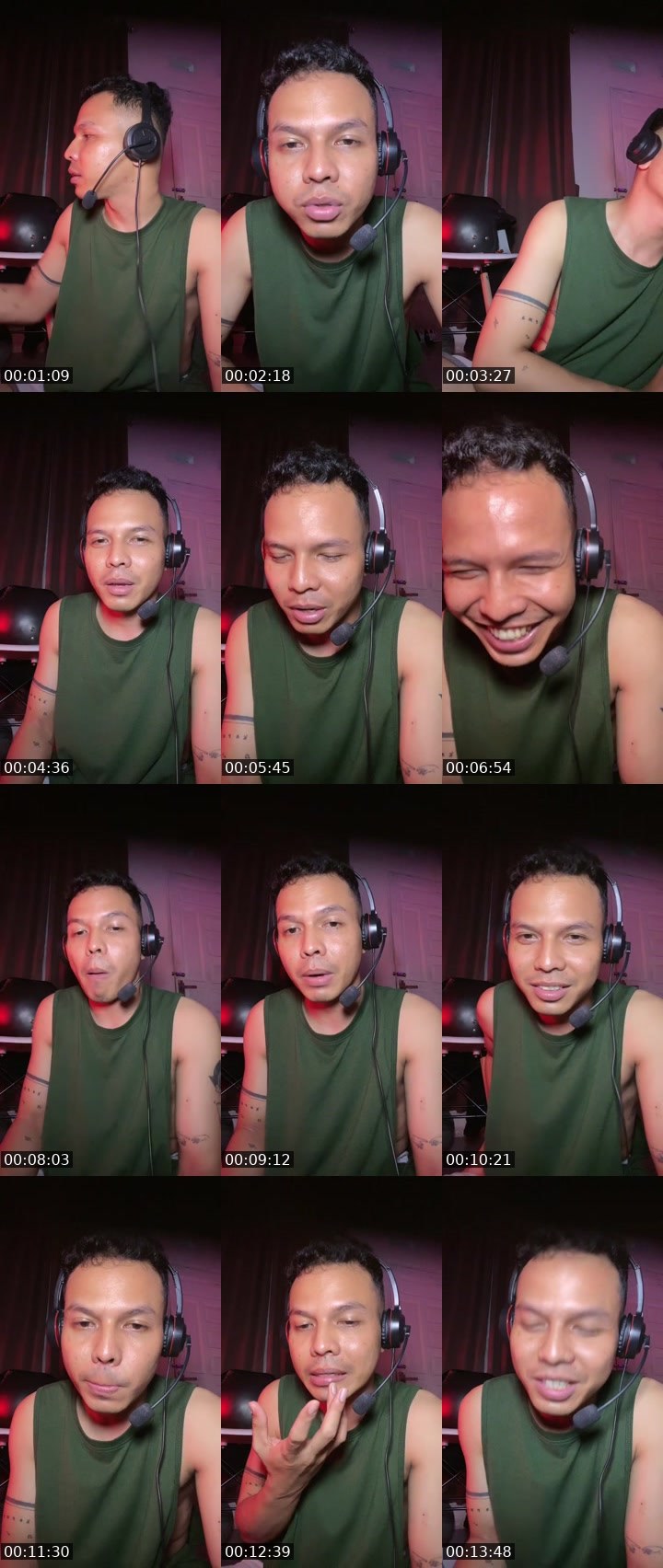 Contact-sheet preview of ᴳᴱᵀ Igo🪐's MICO Live recording