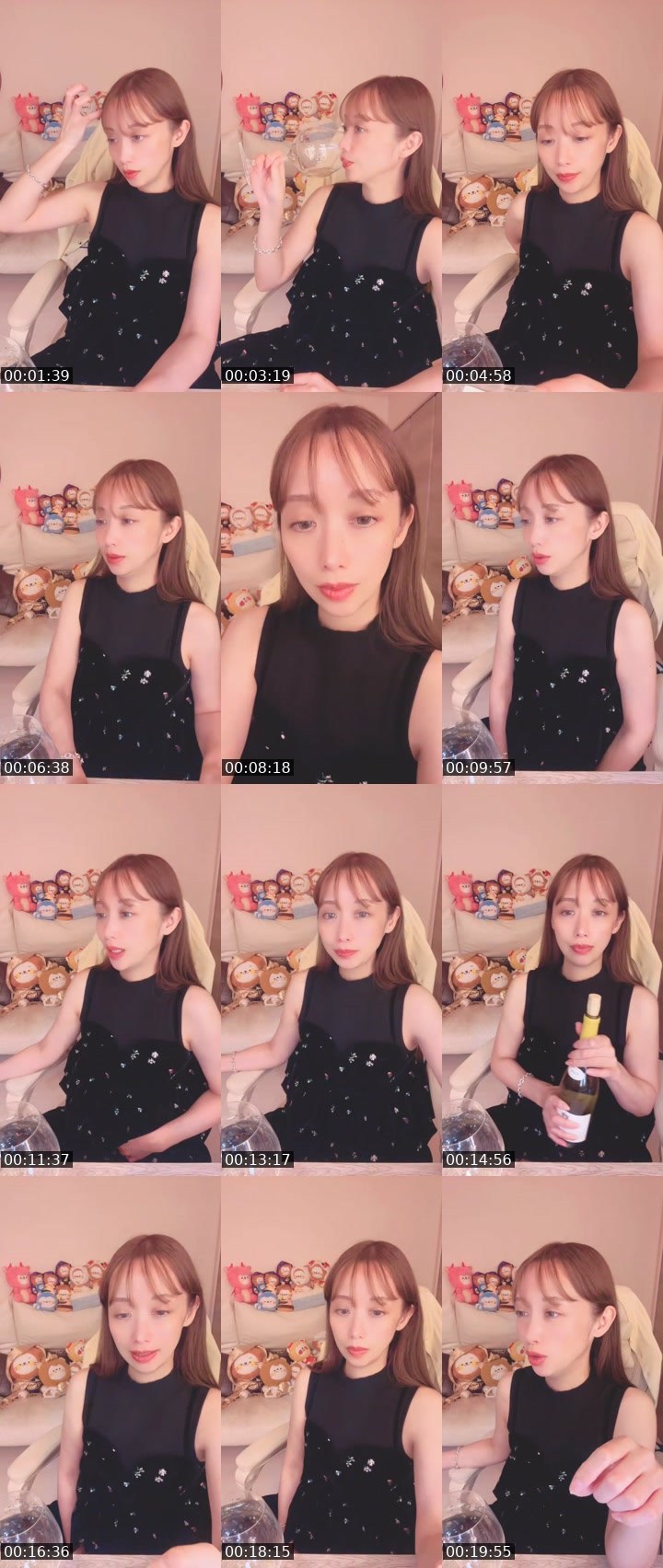 Contact-sheet preview of 🦄ひめちゃん🌈ᵕ̈*'s MICO Live recording