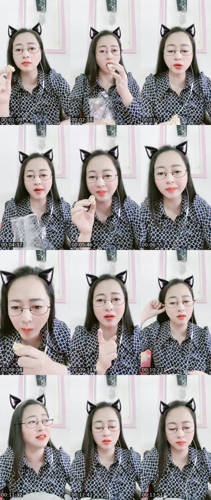 Contact-sheet preview of Miu nè ☘️'s MICO Live recording