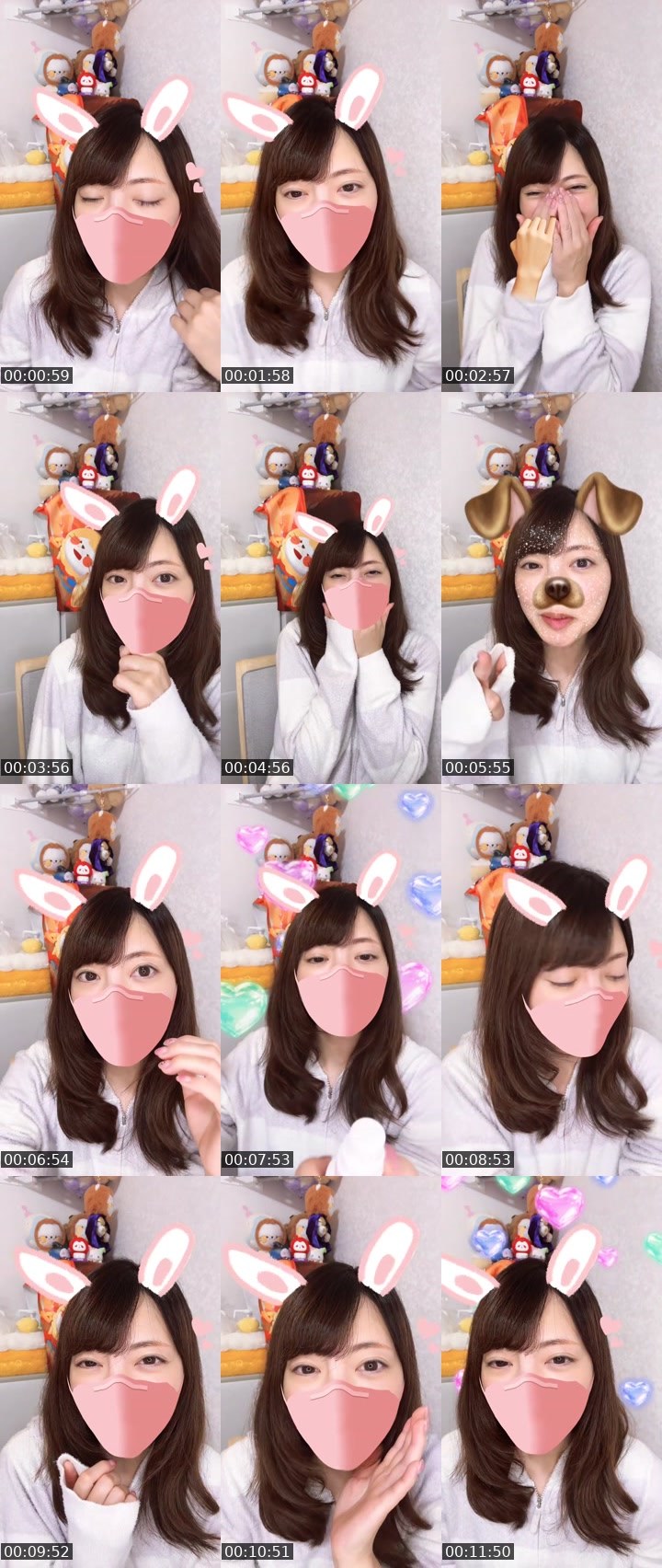 Contact-sheet preview of ゆかりん🐶🌻's MICO Live recording