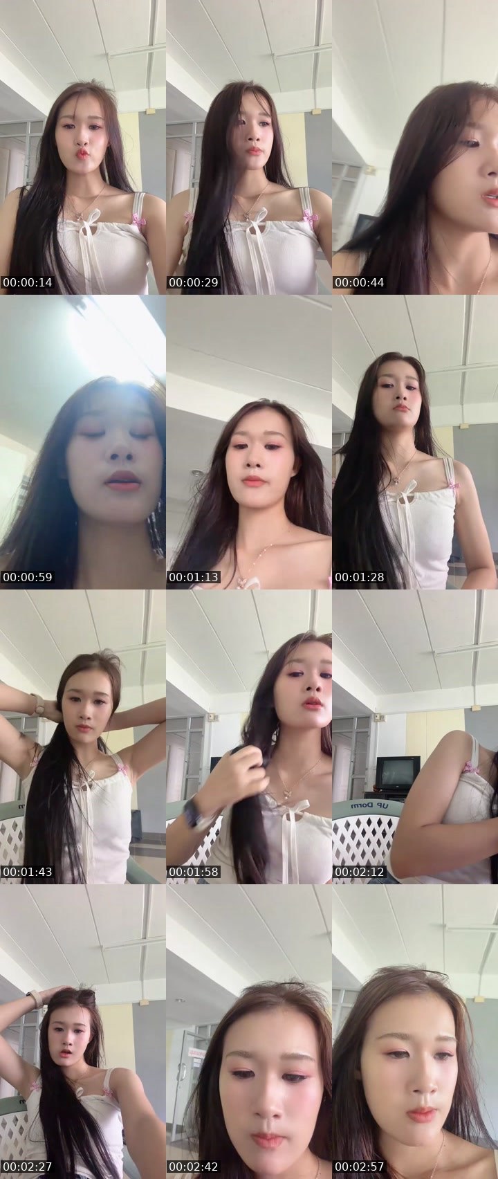Contact-sheet preview of [🧋] milktea New vj - ชาเชม💓's MICO Live recording