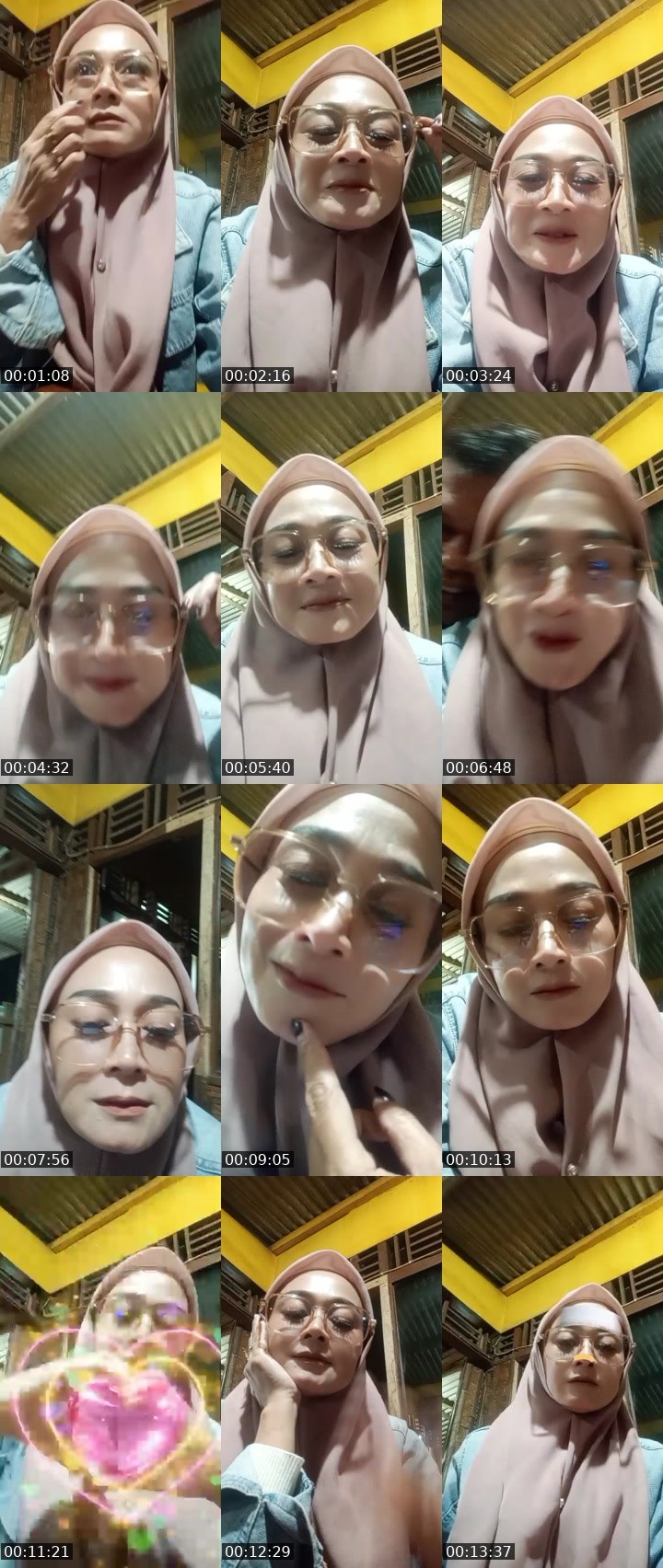 Contact-sheet preview of ᴮᴬ Lizaa's MICO Live recording