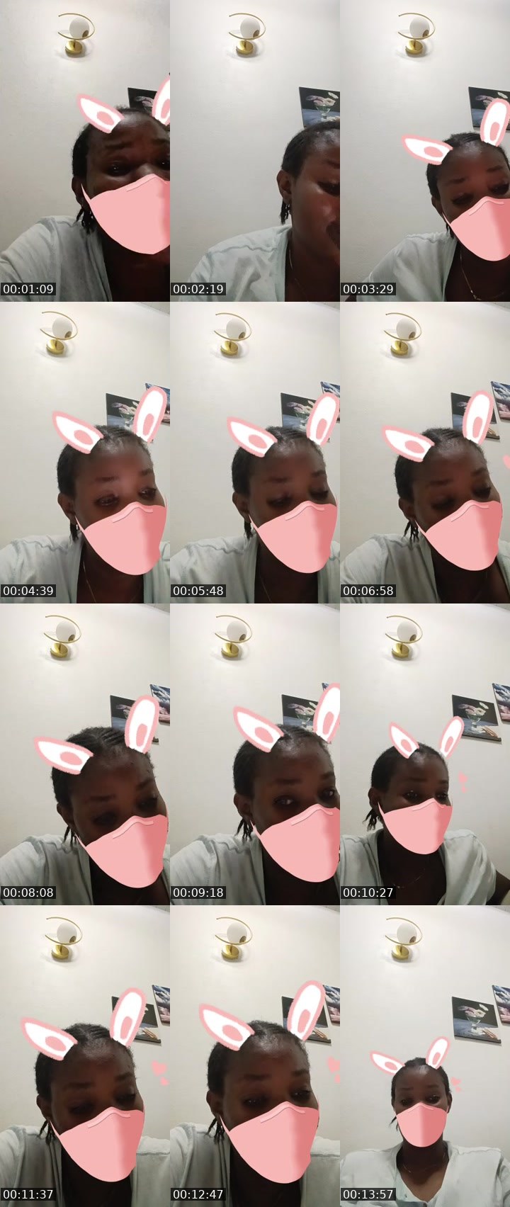 Contact-sheet preview of 🥷🏾🙅🏾‍♂️🥑OUTLAW☻🦅LALA ®🌕's MICO Live recording