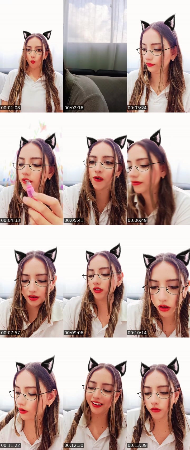 Contact-sheet preview of bella's MICO Live recording