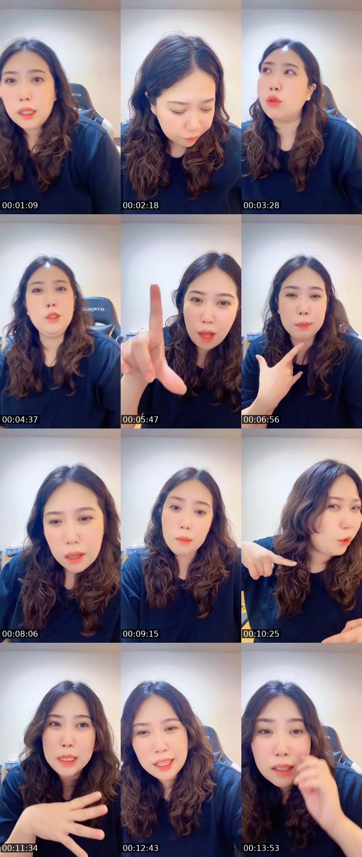 Contact-sheet preview of おわりちゃん🦧🔚's MICO Live recording
