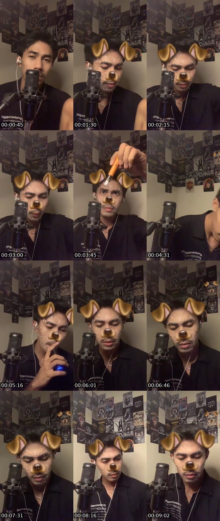 Contact-sheet preview of Ari ŕĻ 🎙️ˢᶜ's MICO Live recording