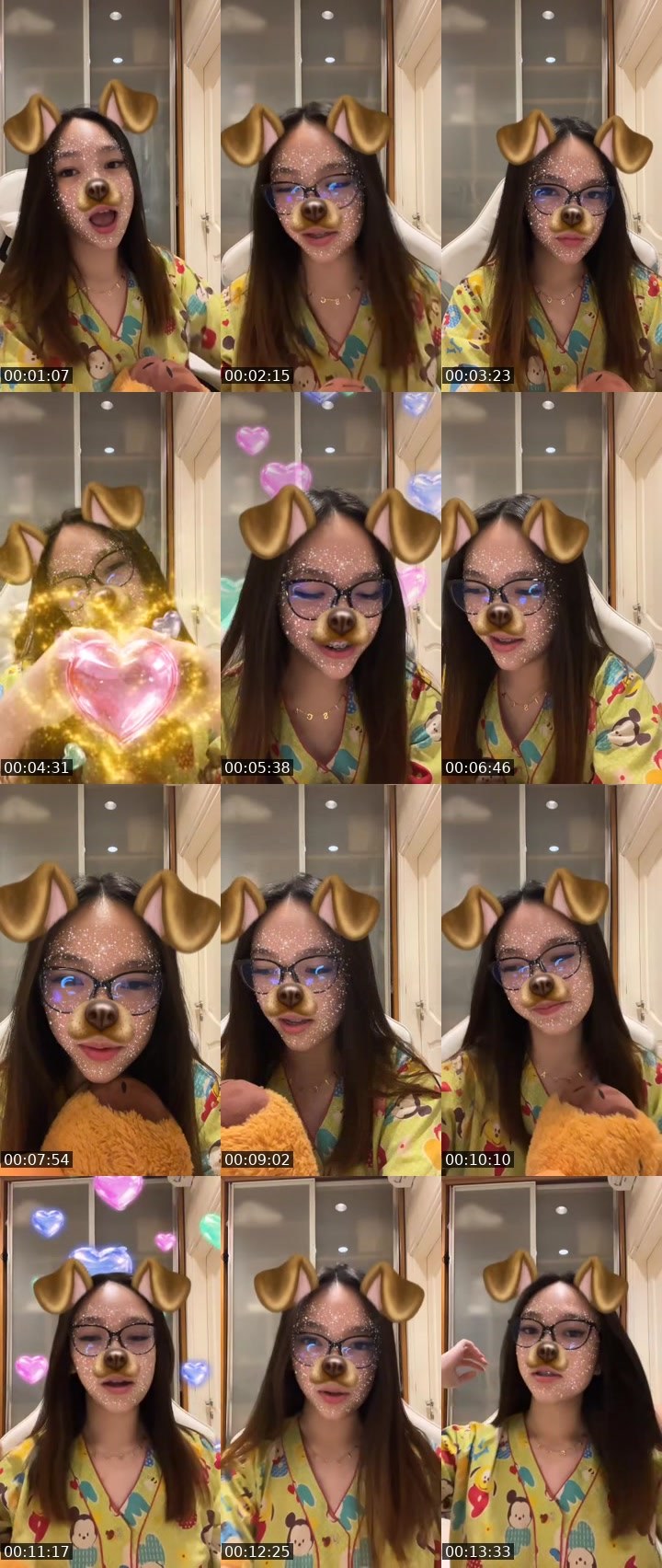 Contact-sheet preview of ᶜʳᵒʷ b's MICO Live recording
