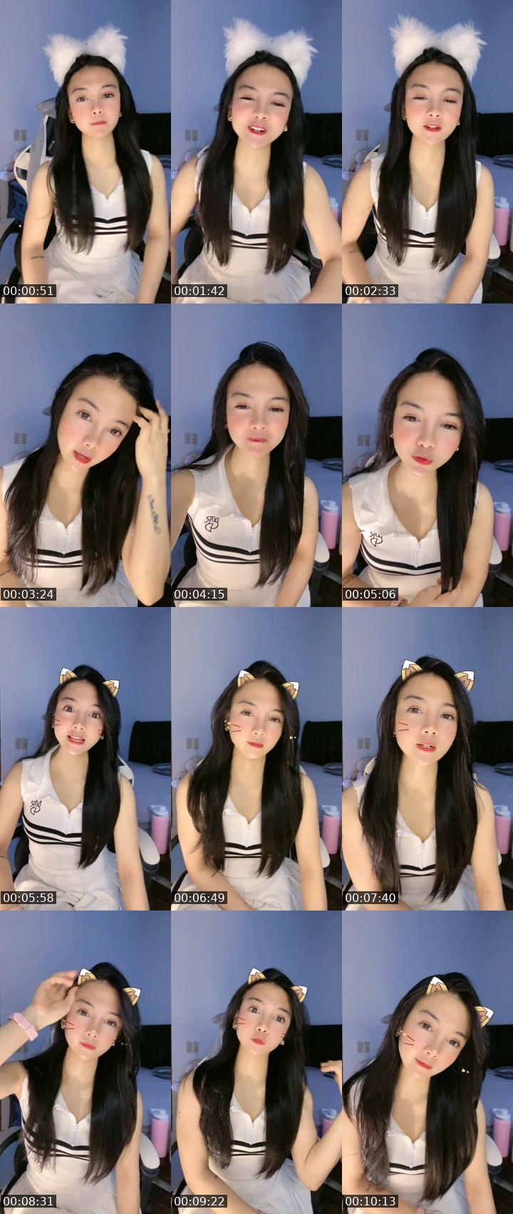 Contact-sheet preview of X45 Ladyy's MICO Live recording
