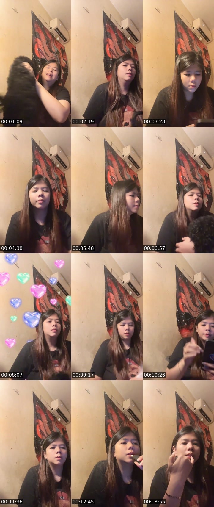 Contact-sheet preview of YAYAᴱᴸᴵᵀᴱ💸🏹🎰's MICO Live recording