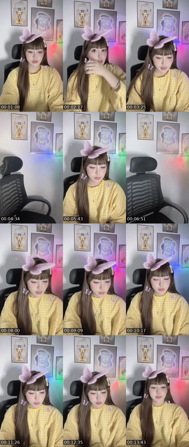 Contact-sheet preview of ❤️ MiNa ❤️'s MICO Live recording