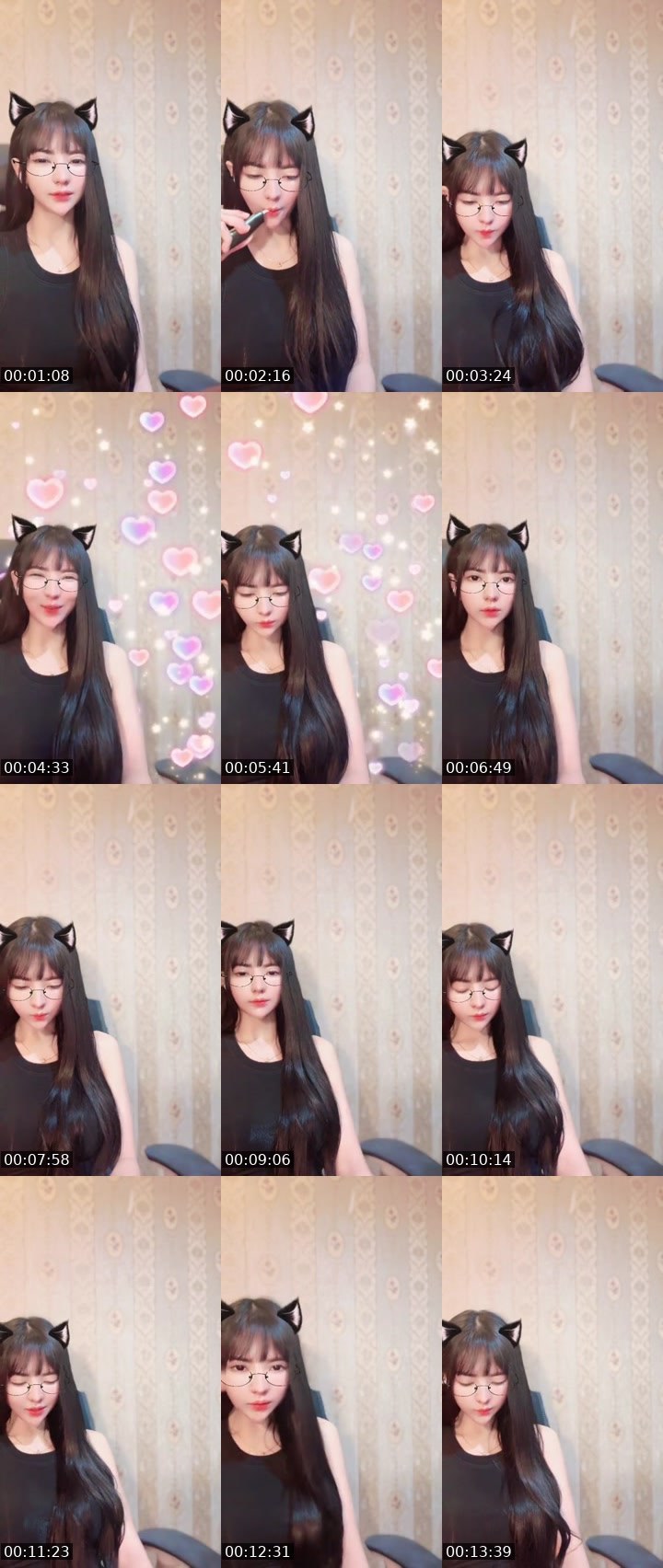 Contact-sheet preview of Tatum 𝑓𝑖𝑧𝑧 👅 nest🕊️'s MICO Live recording