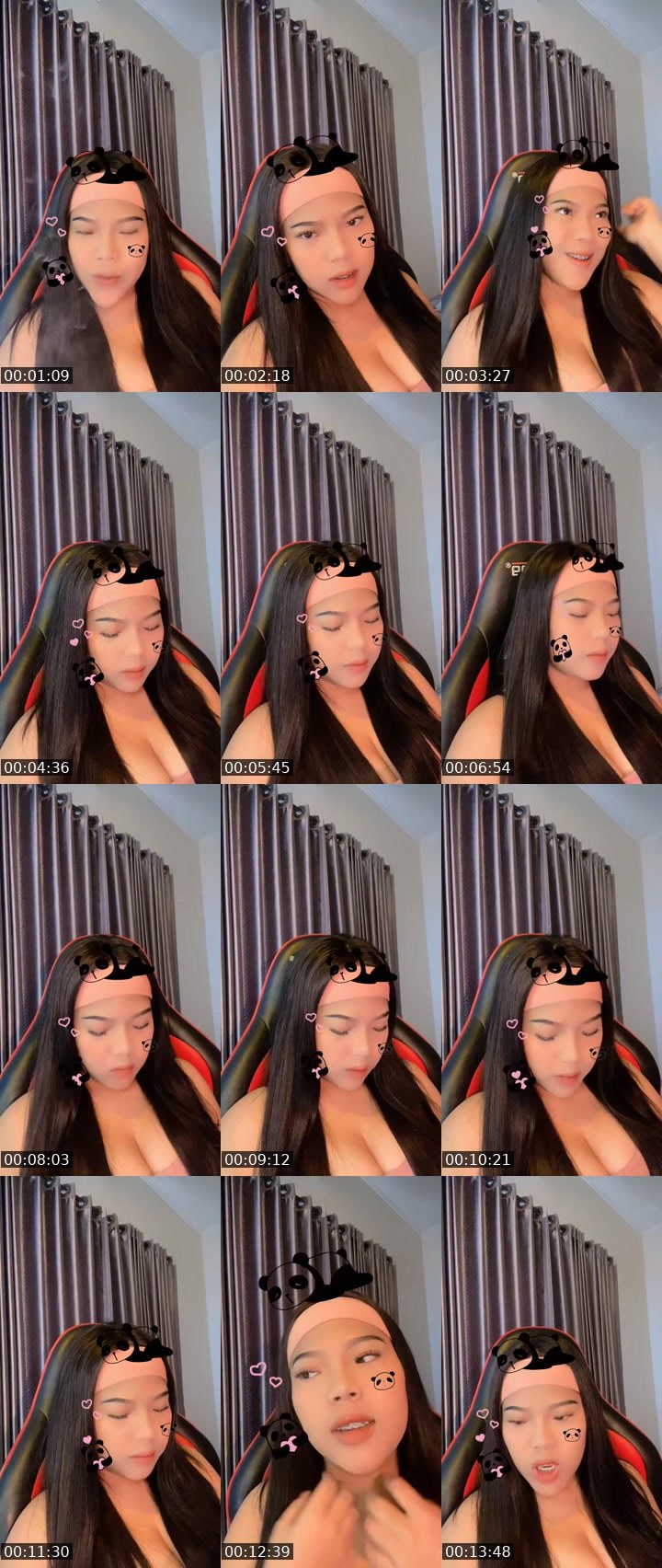 Contact-sheet preview of 🫦 ᴀᴇʏɴɪᴄᴀ🦋 ᴺᵒᶻᵃ's MICO Live recording