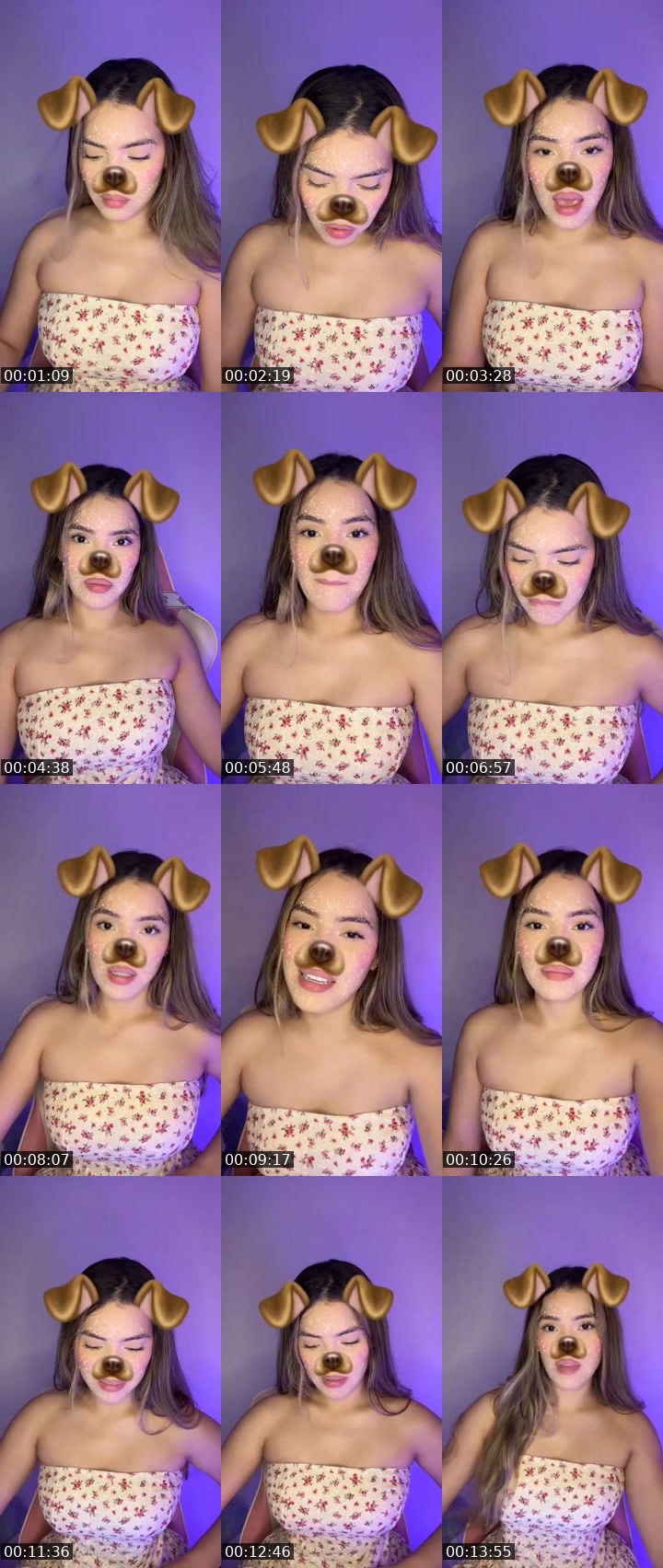 Contact-sheet preview of 🌸𝓓𝓪𝓷𝓲🌺ᴰᴳ's MICO Live recording
