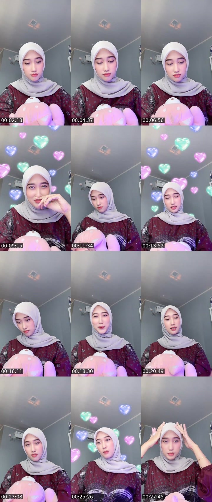 Contact-sheet preview of Jasmine ᶸᶯᵛ 🪐's MICO Live recording
