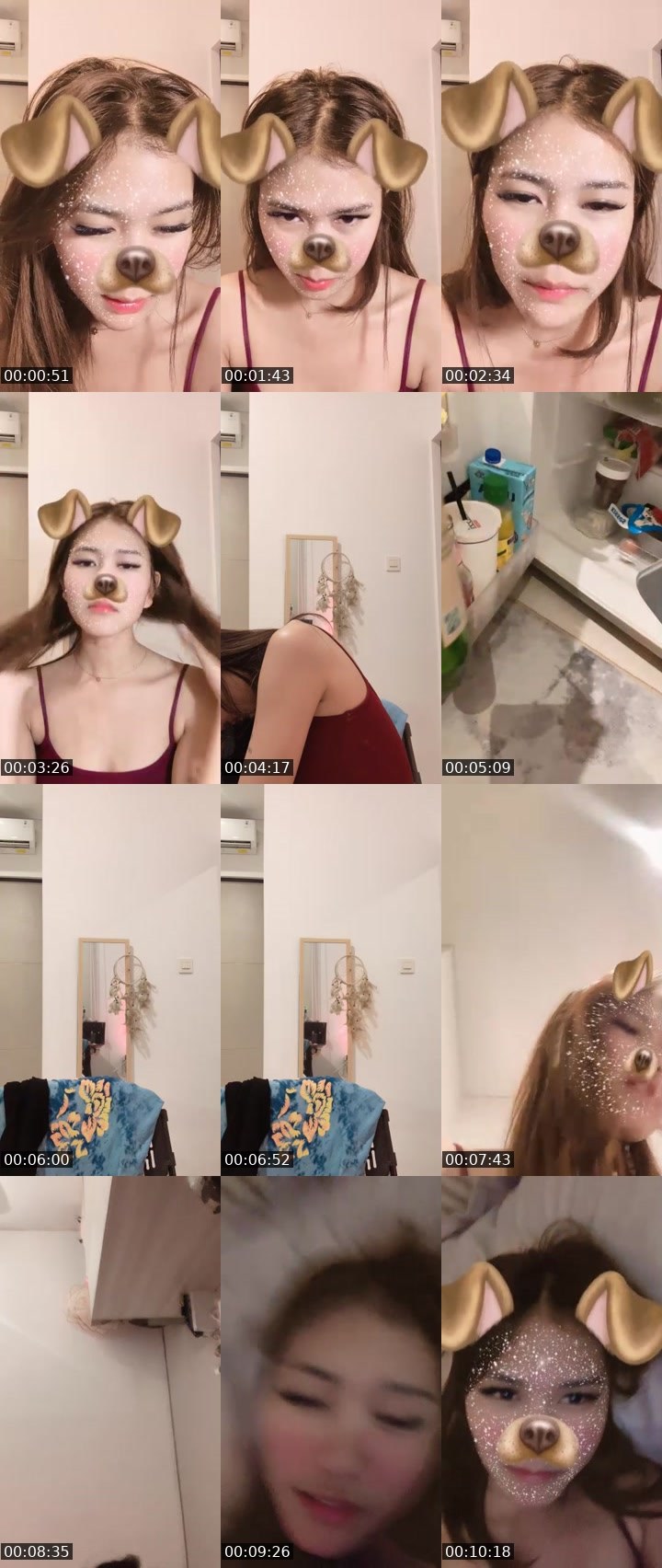 Contact-sheet preview of -26k Noreen🥂's MICO Live recording