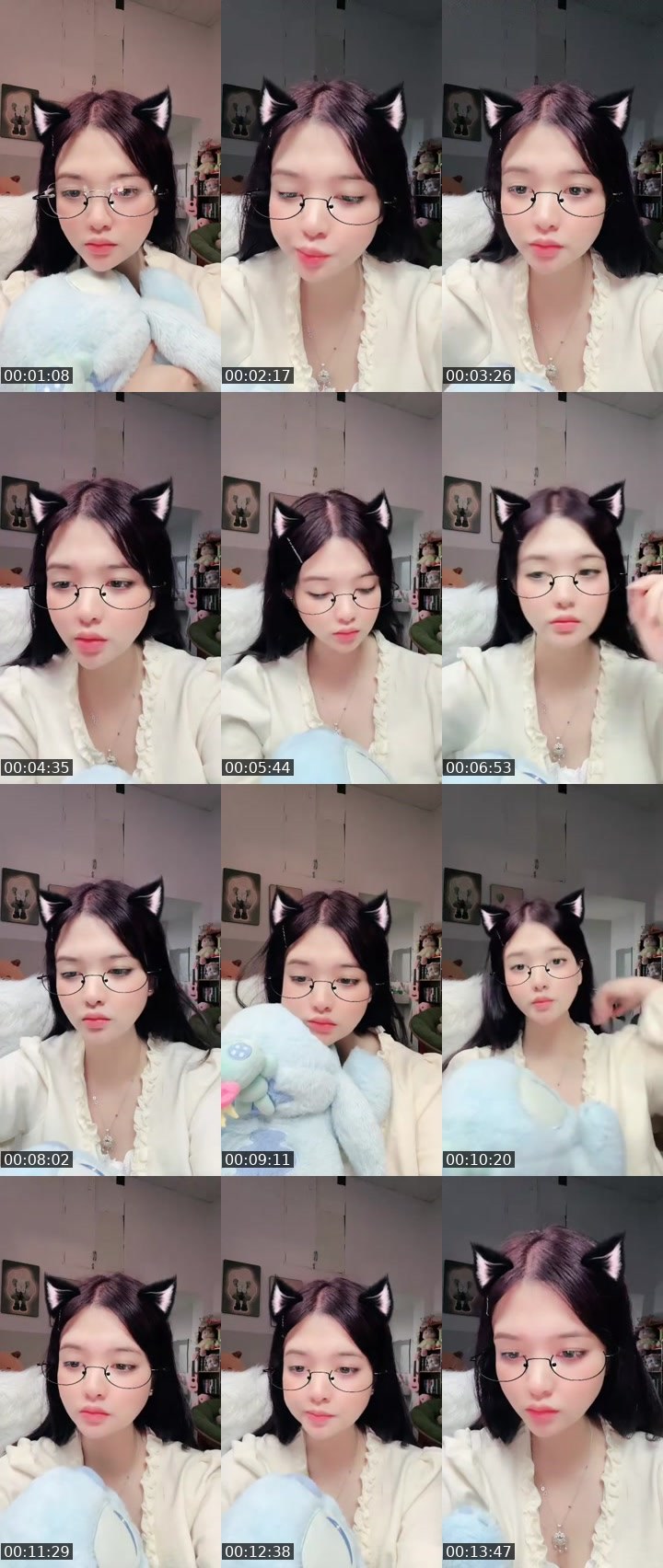Contact-sheet preview of Zoe iu 🍒's MICO Live recording