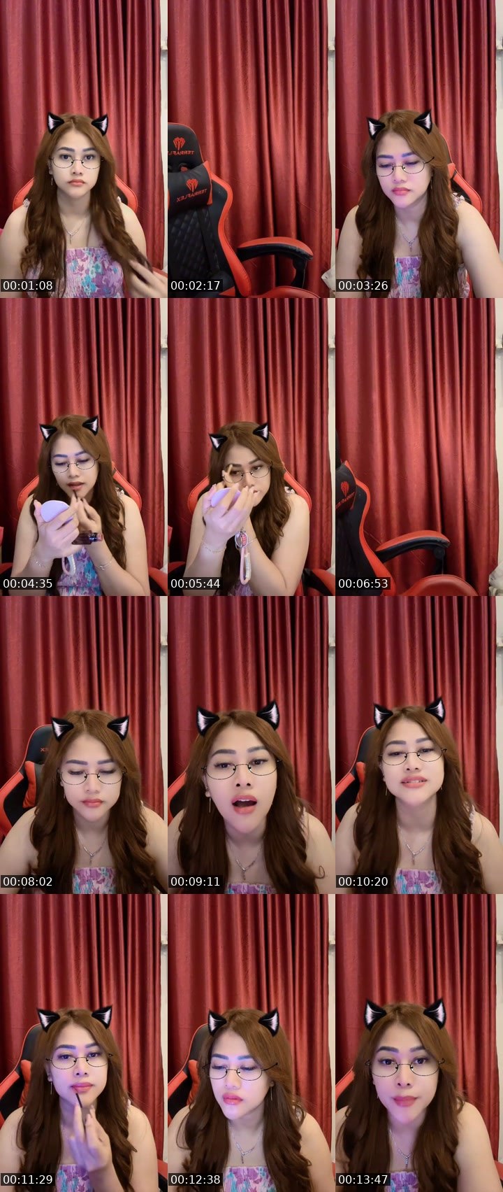 Contact-sheet preview of 💥ShepiaA SaYaAng💥[T-REX]'s MICO Live recording