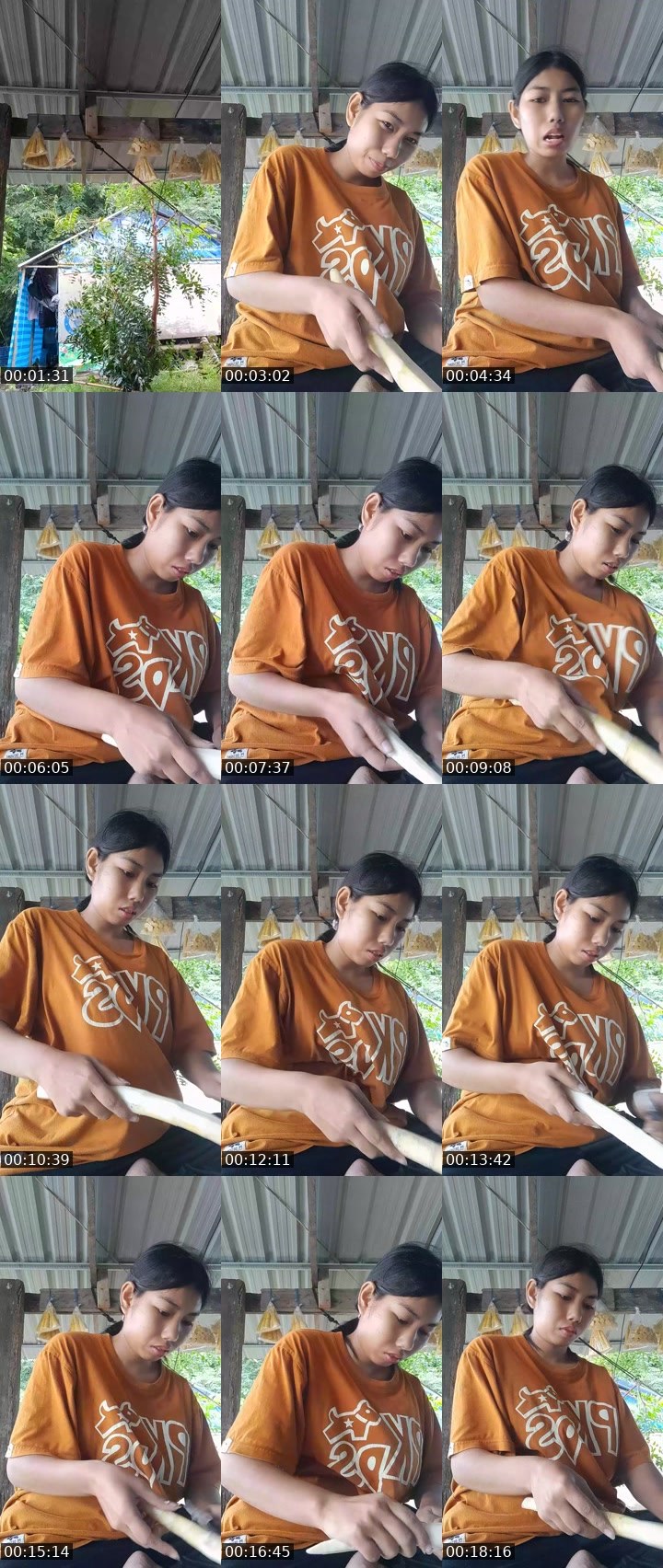 Contact-sheet preview of LUMI New VJ Ple🍎's MICO Live recording