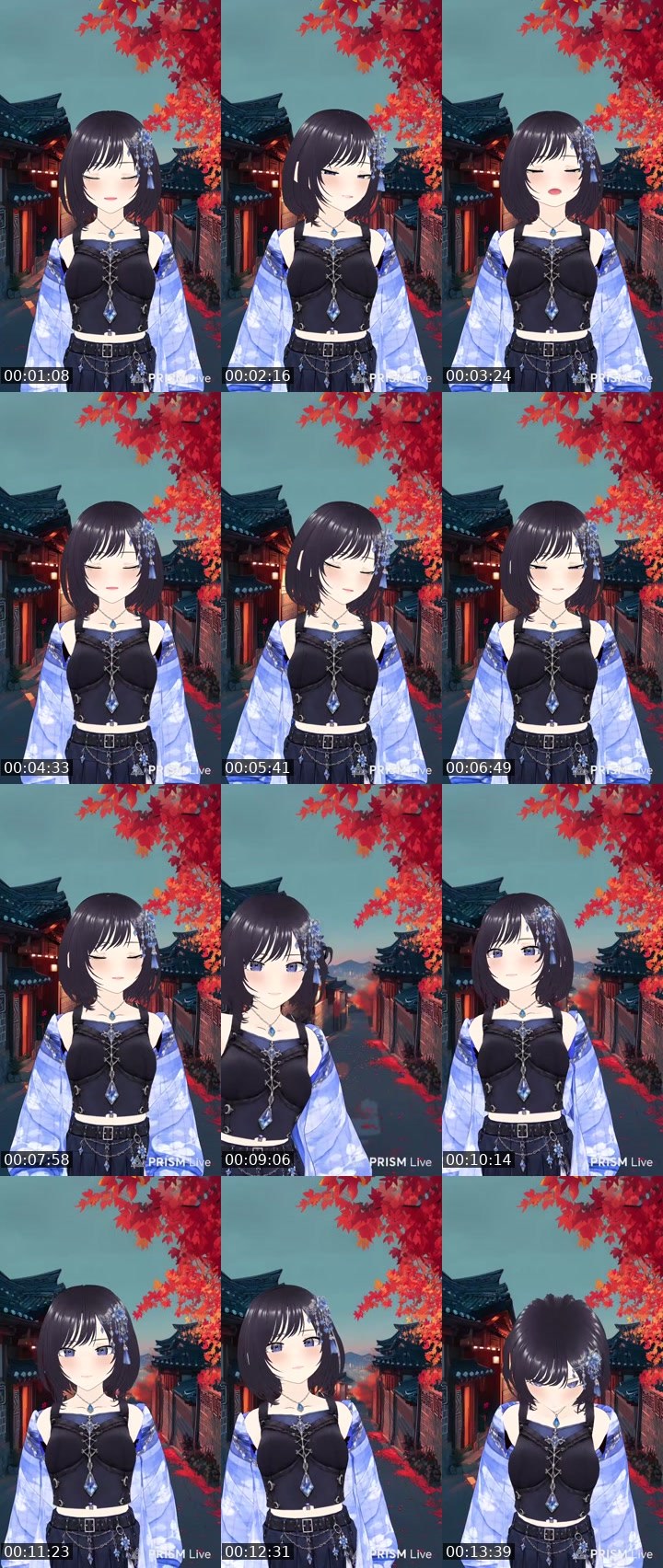 Contact-sheet preview of ふきさん🐎✨'s MICO Live recording