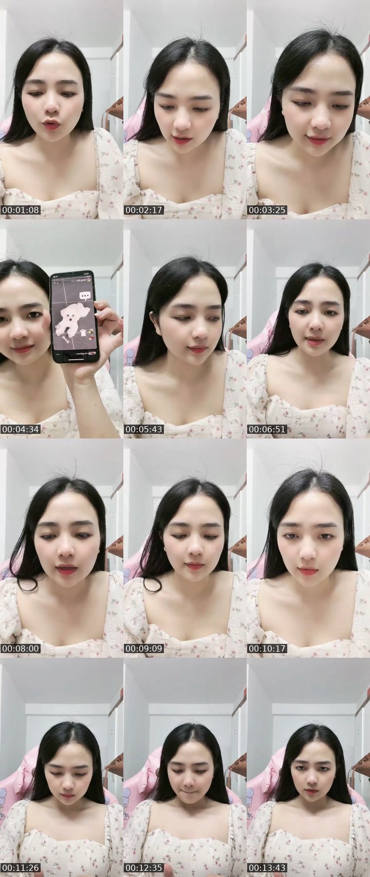 Contact-sheet preview of Xiu Babiii's MICO Live recording
