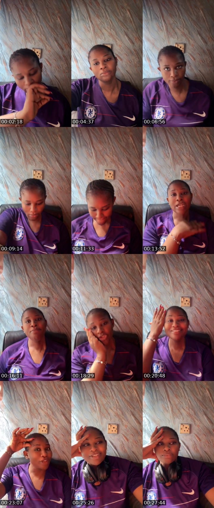 Contact-sheet preview of 🈴️☻❤️⚡️swtberry🥑🙅🏾‍♂'s MICO Live recording
