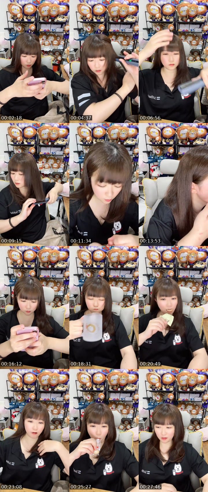 Contact-sheet preview of かすまるうどん🪿🫧's MICO Live recording