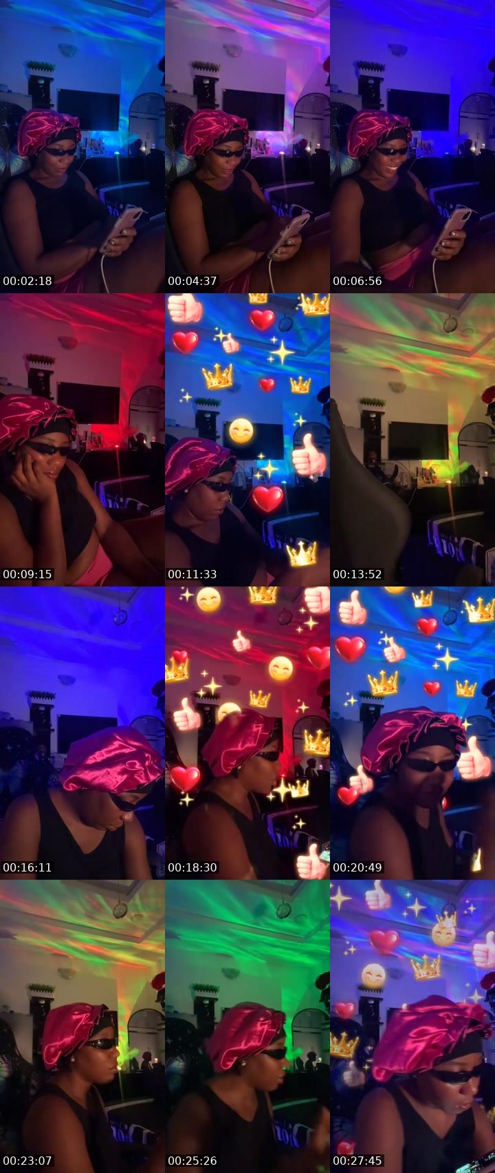 Contact-sheet preview of 😈𝗜𝗖𝗘 🧊 𝗗 𝗥𝗘𝗕𝗘𝗟😈's MICO Live recording