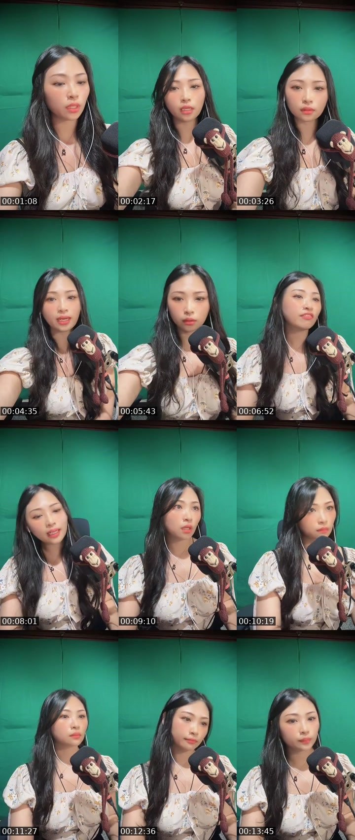 Contact-sheet preview of 23奌pk💓🎙️Sandra🐒收♍️'s MICO Live recording