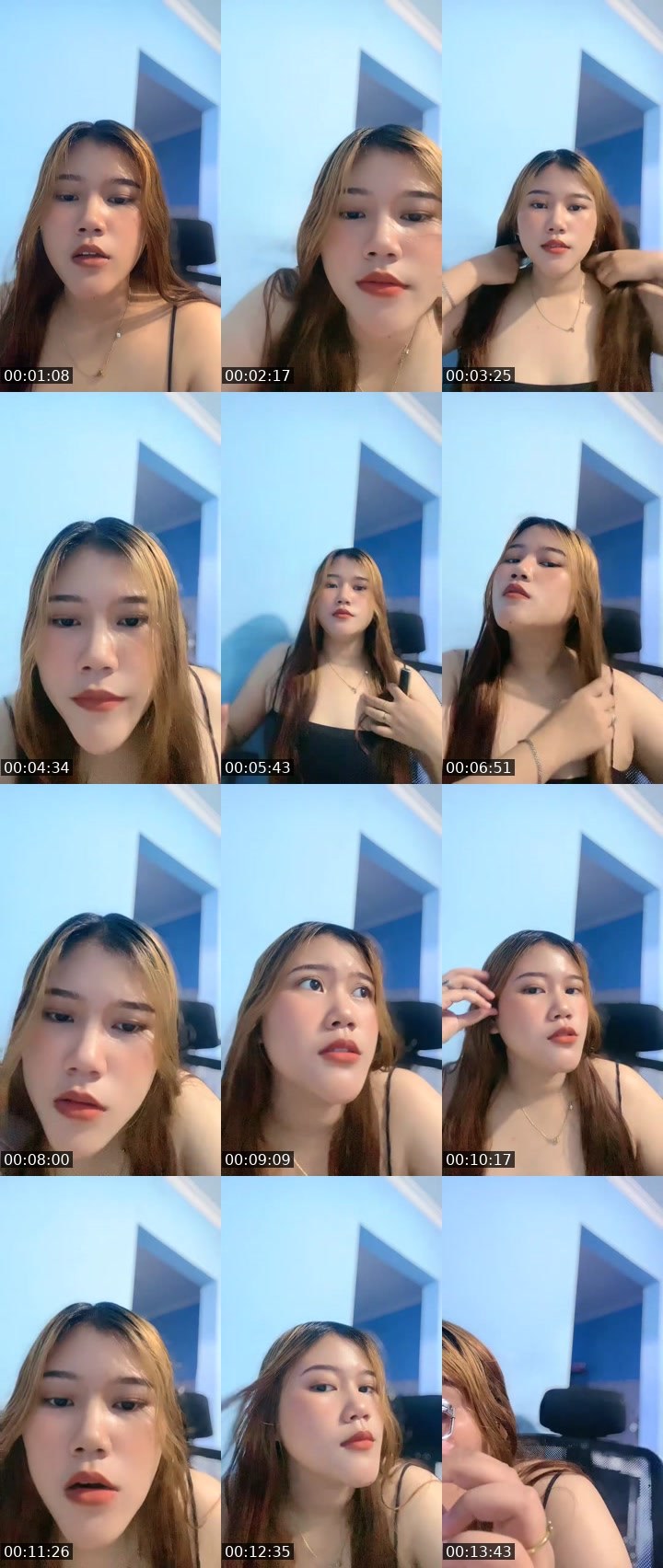 Contact-sheet preview of ⚘Cerry🍒ᴮˡᶦᵗᶻ's MICO Live recording