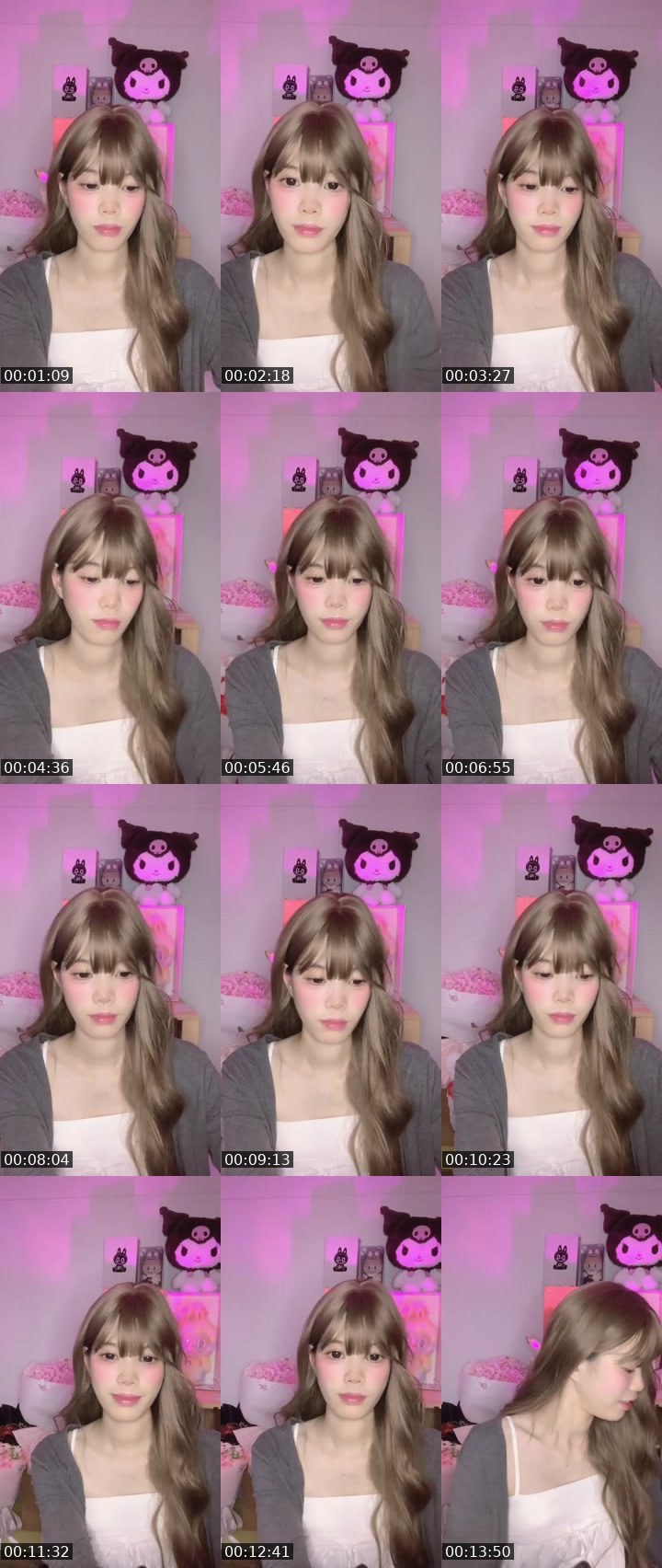 Contact-sheet preview of 🗝️🎀  𝒳𝓊 𝓀𝒶  🎀's MICO Live recording