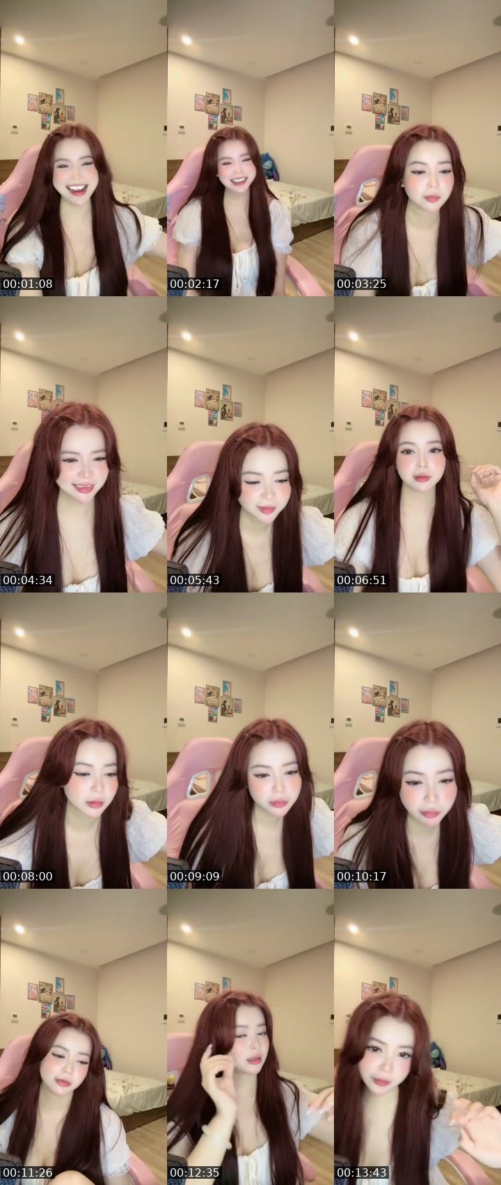 Contact-sheet preview of ㅤ🐮 Na Bibi💗🥷's MICO Live recording