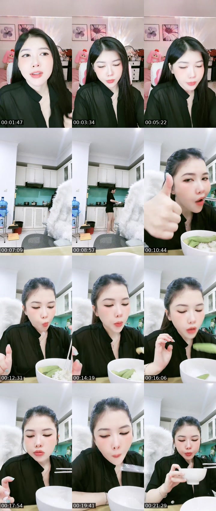 Contact-sheet preview of 🎀Thi Bae🥺's MICO Live recording