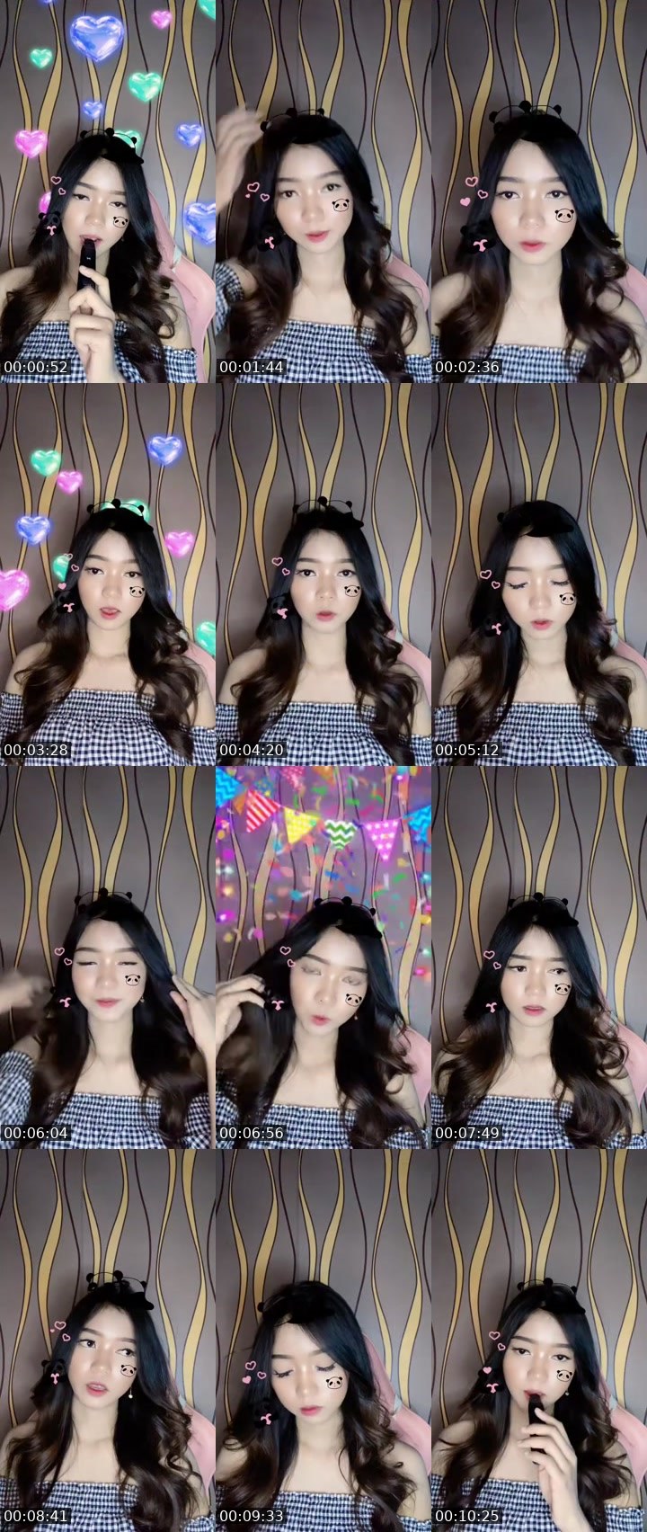 Contact-sheet preview of ᶜʳᵒʷ  LUN🦐's MICO Live recording