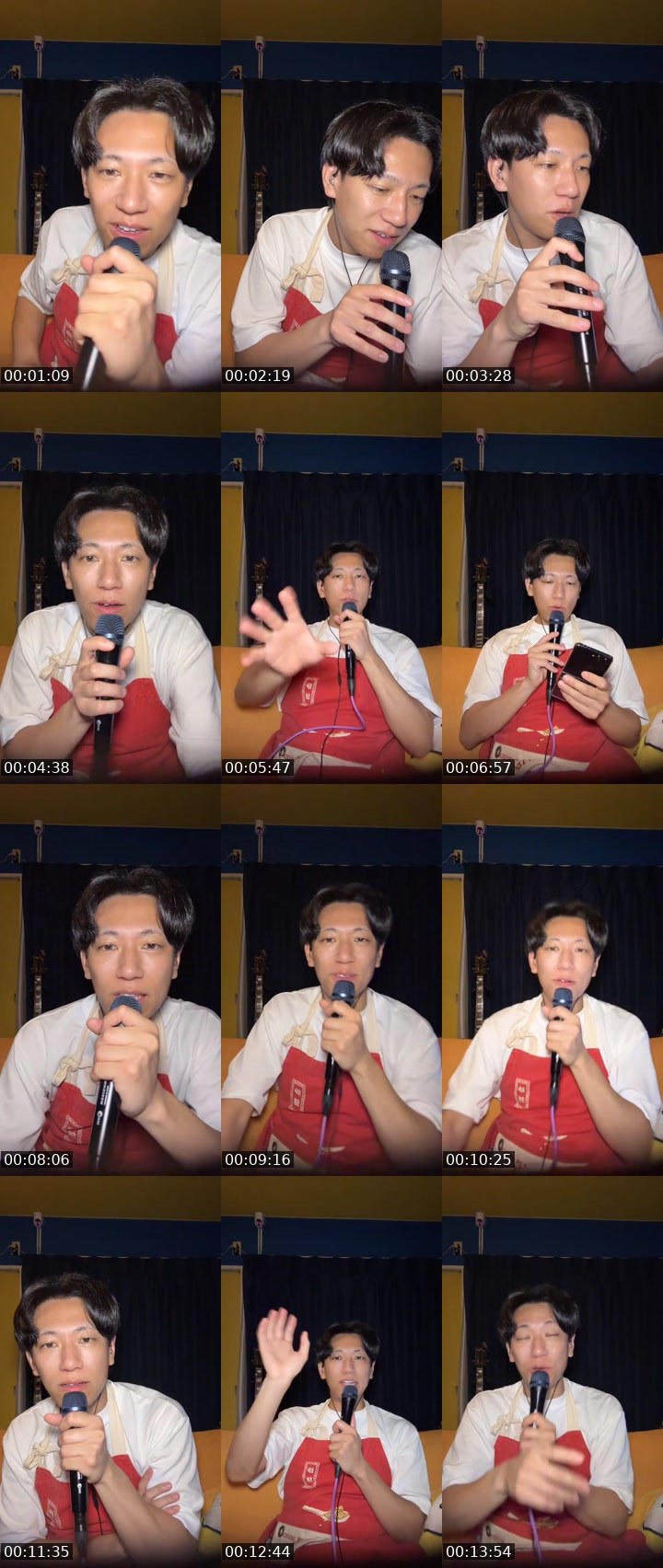 Contact-sheet preview of ᴇɴɢʟɪꜱʜチャーハン🍚🔥's MICO Live recording