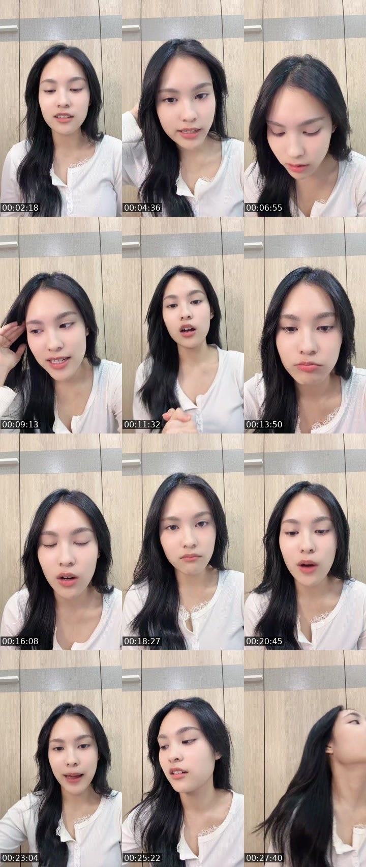 Contact-sheet preview of [🧋] milktea new vj: ferna ✿'s MICO Live recording
