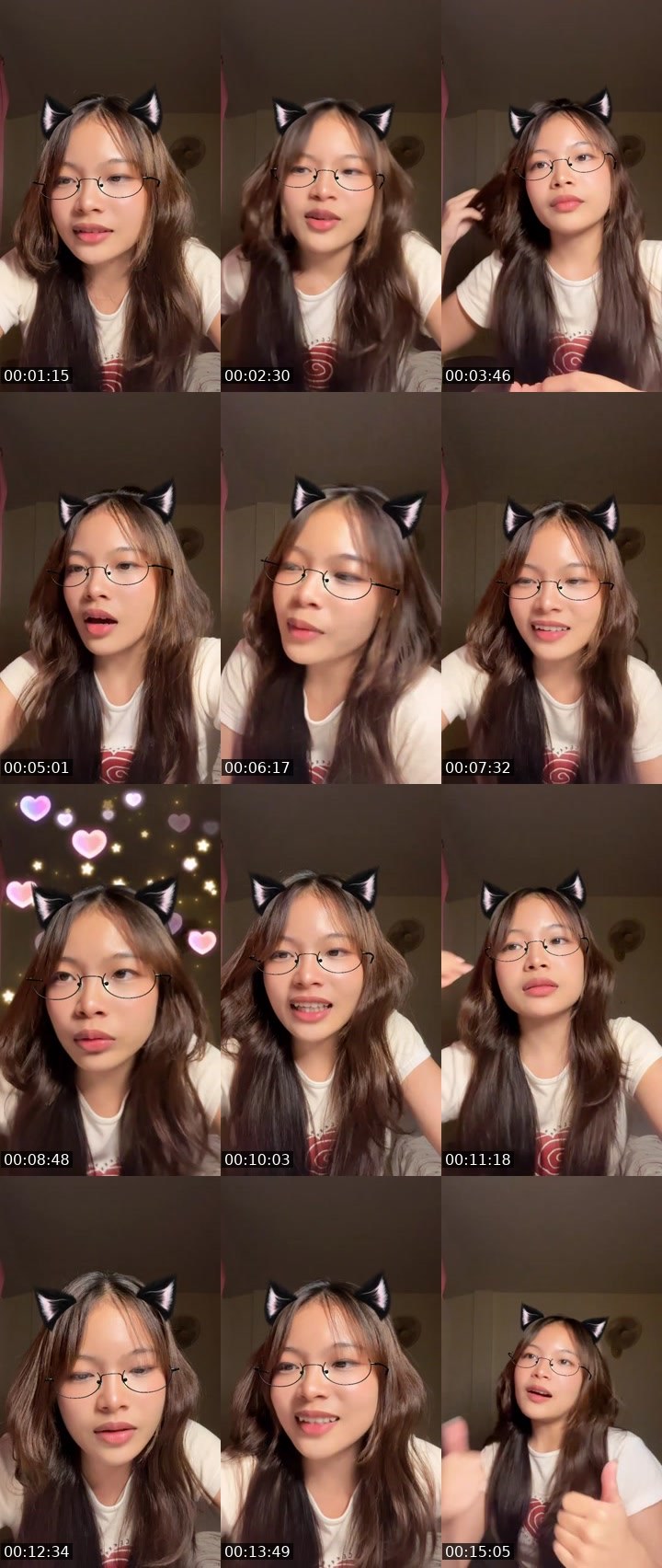 Contact-sheet preview of 🥕🐰 Fiona - New VJ | เดียร์'s MICO Live recording