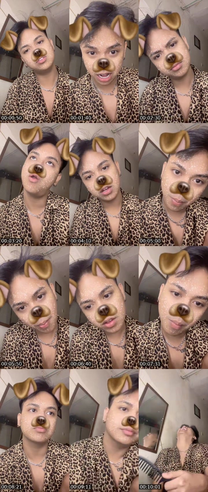 Contact-sheet preview of 🐯ᴄʜᴀɴᴅʜᴏɪᴇᴹᴱᴬᵂ  👁️‍🗨️ 😈 💦's MICO Live recording
