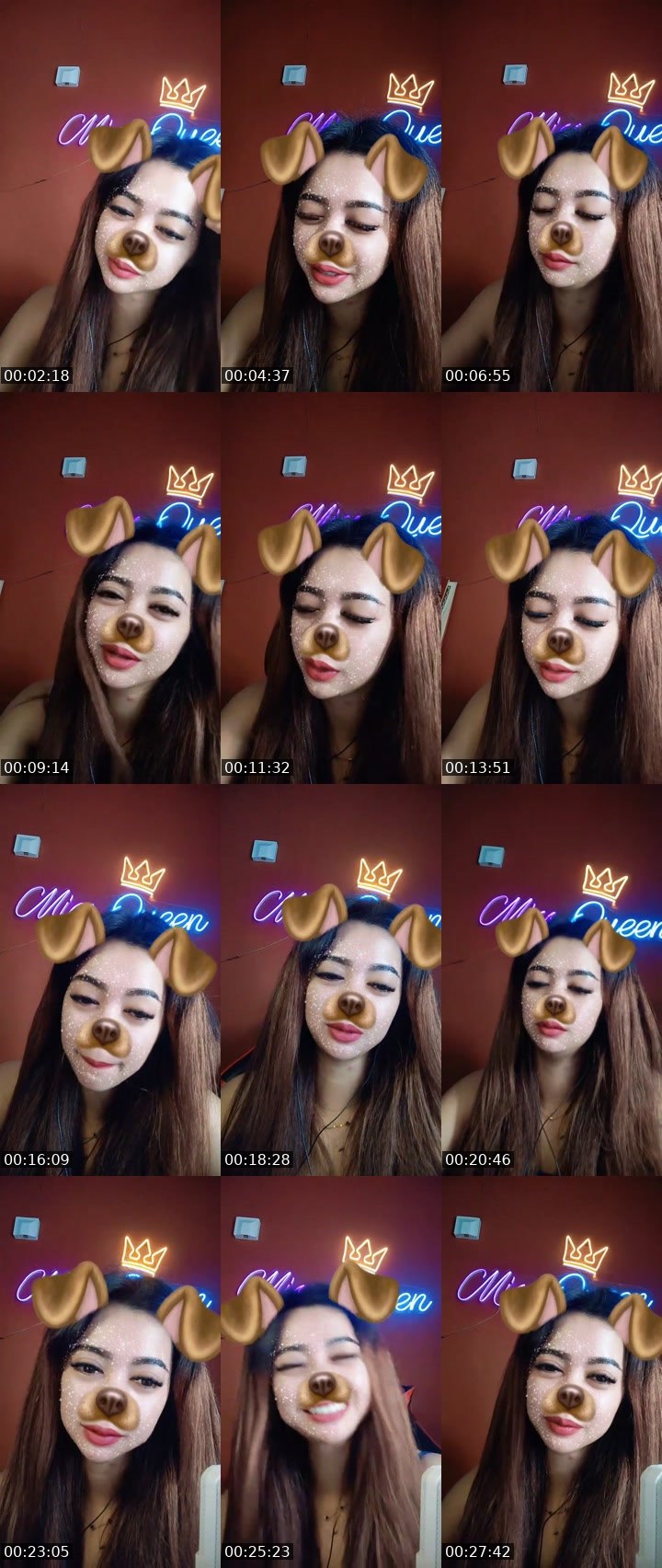 Contact-sheet preview of 𝐍𝐲𝐱 𝐕𝐚𝐧𝐢𝐚🫦's MICO Live recording