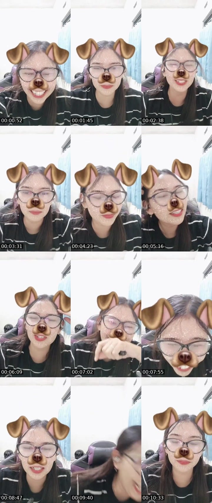 Contact-sheet preview of ᴰᵃʸ💎𝐋 Kecik ˢᵏ 🤏's MICO Live recording