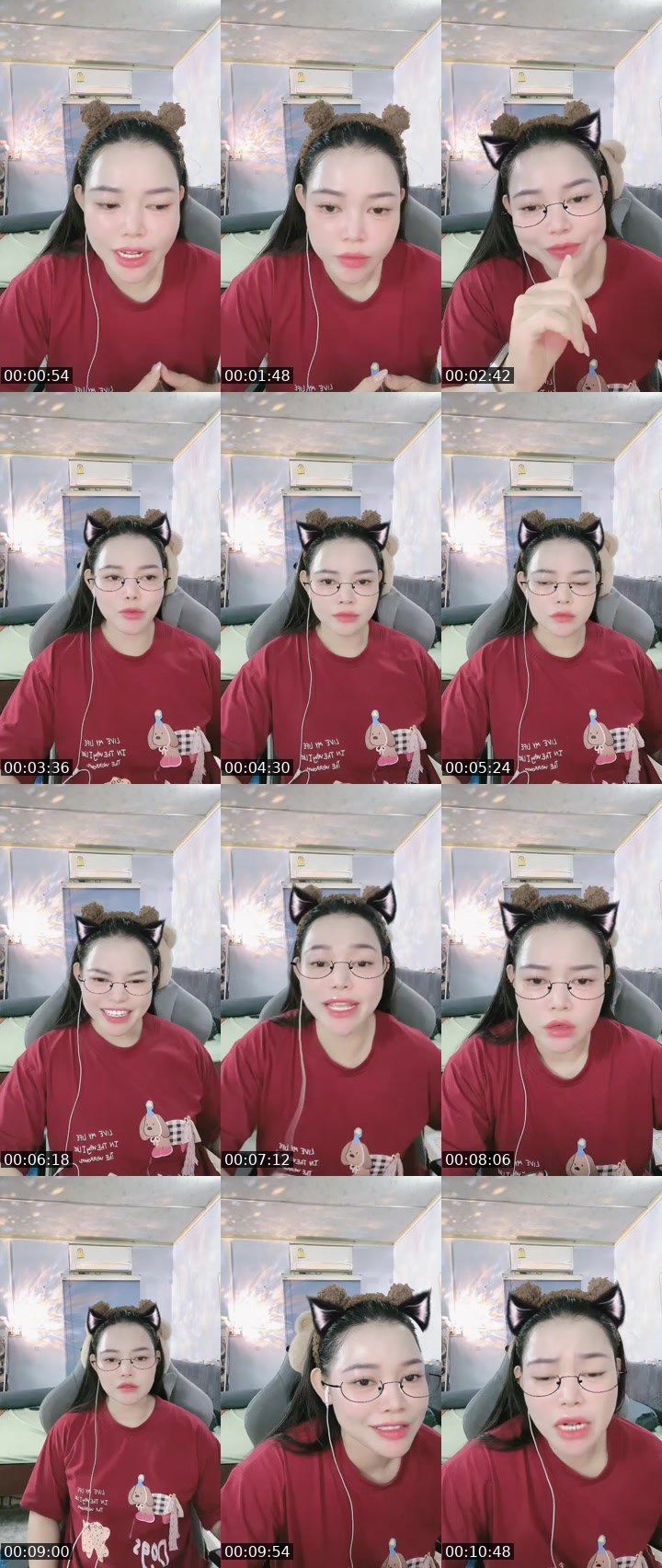 Contact-sheet preview of 🧸HằngBaby⁹⁹🍀ᴮᵋᶫᶫᵅ-99k's MICO Live recording
