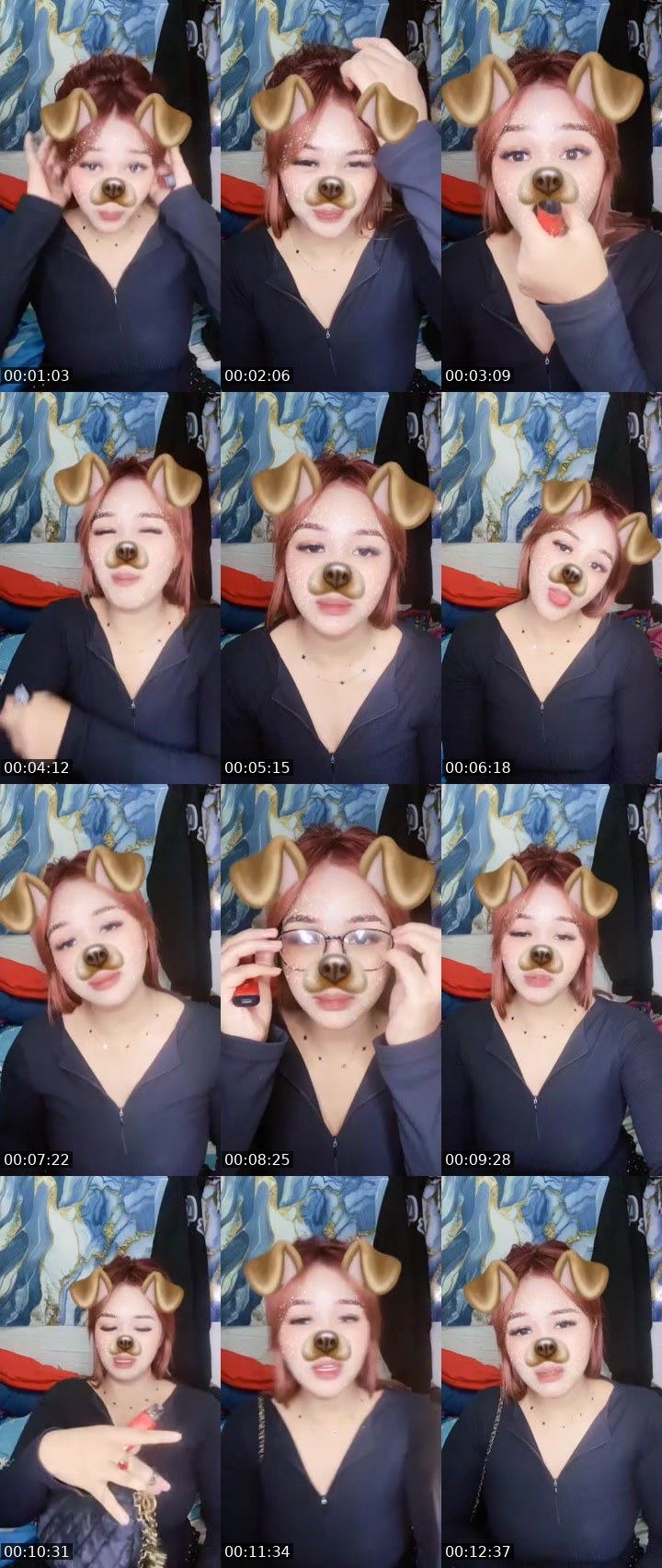 Contact-sheet preview of ➰Sisièllᴱᴸᴵᵀᴱ's MICO Live recording